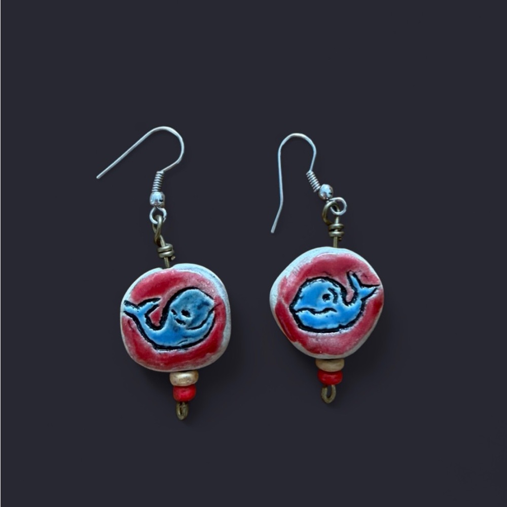 Bundle of unique whimsical earrings - Picture 2 of 4